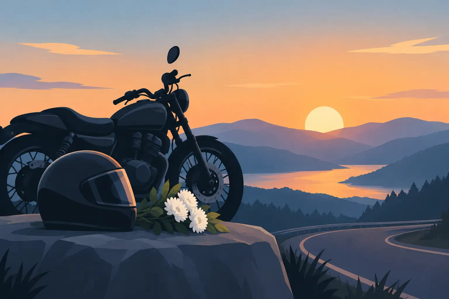 How to Honor a Motorcycle Rider's Life