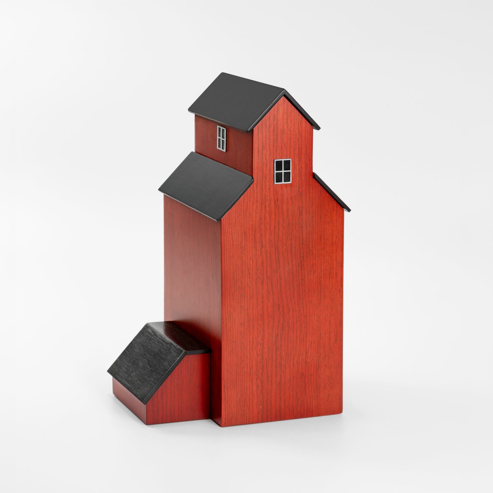 Grain Elevator Cremation Urn for Ashes: Golden Prairies