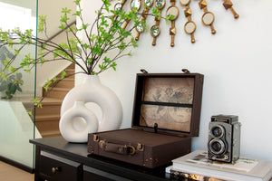 Travel Suitcase Cremation Urn for Ashes: Eternal Voyage